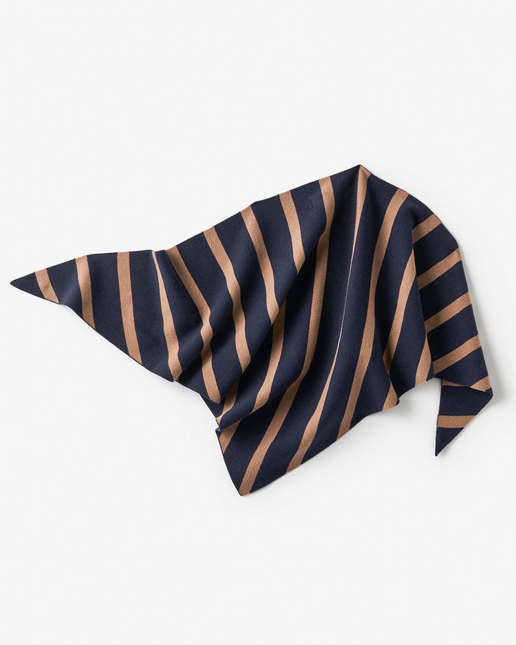 ウール混・ニットスカーフ 詳細画像 ミッドナイトパターン 3