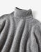 ラメ糸スパンコールニット・片畦タートルネック 詳細画像