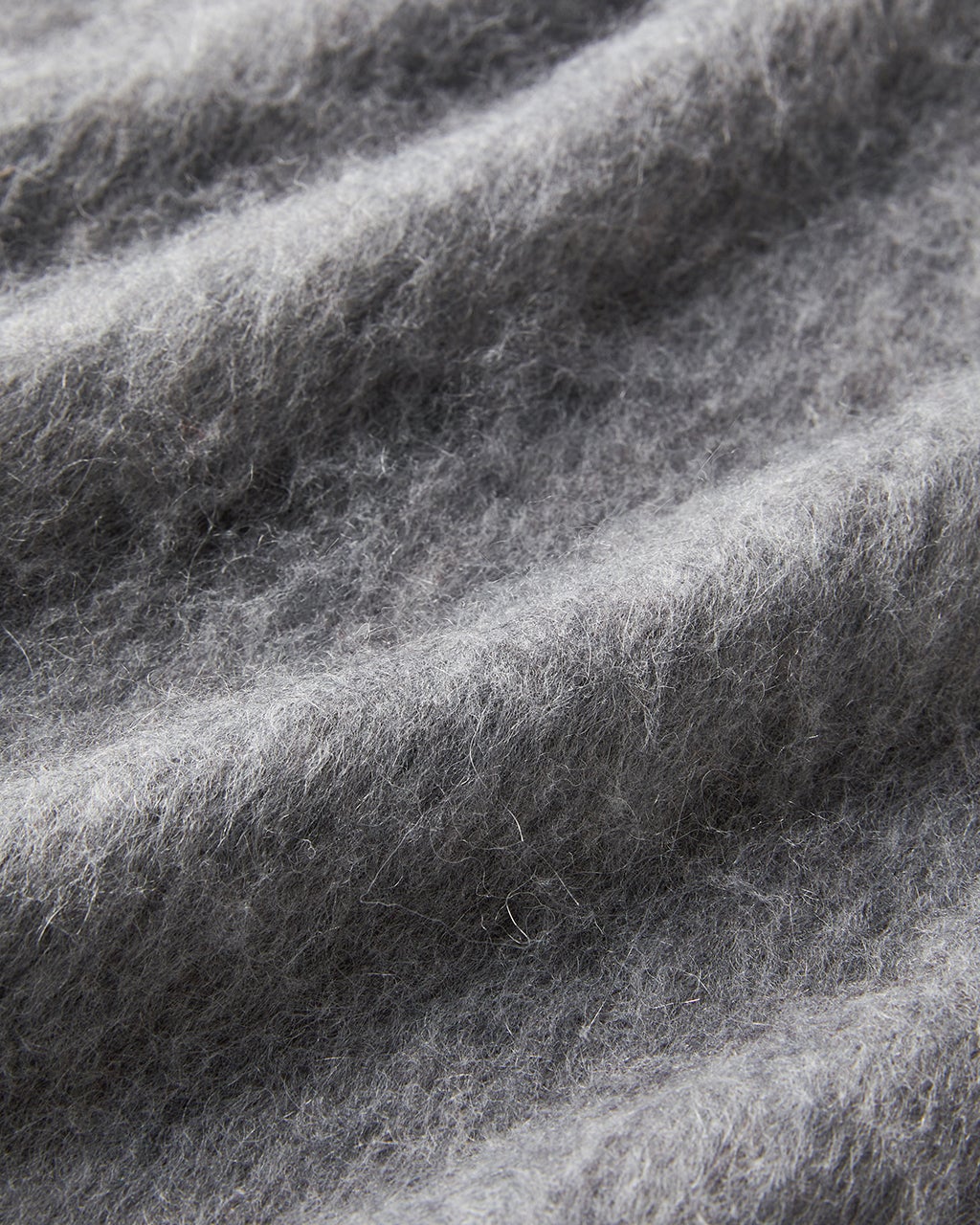 モヘア混紡 グレー フリル袖セーター &. NOSTALGIA（アンドドットノスタルジア）の「【ZOZO限定】モヘア