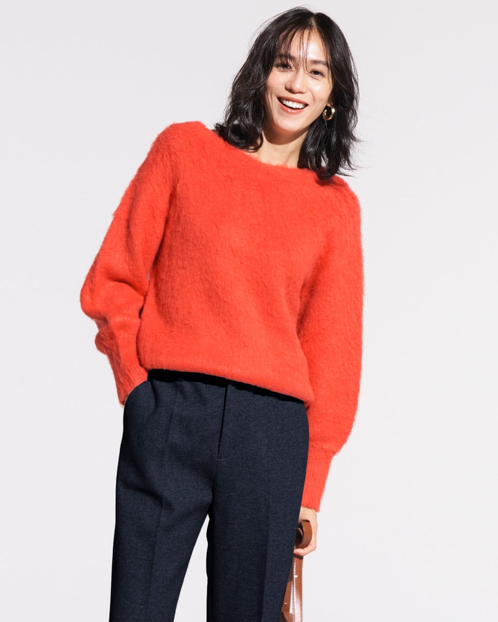【ほぼ未使用✨】Deuxieme Classe ウールモヘヤシャギープルオーバー モヘア混シャギー・2WAYプルオーバーニット/DoCLASSE