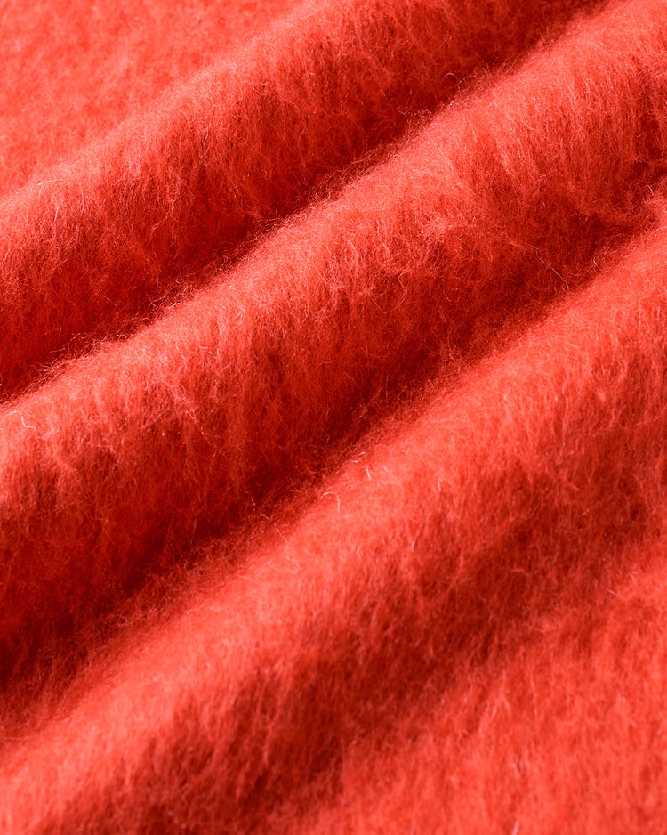 モヘア混シャギー・2WAYプルオーバーニット 詳細画像 オレンジ 5