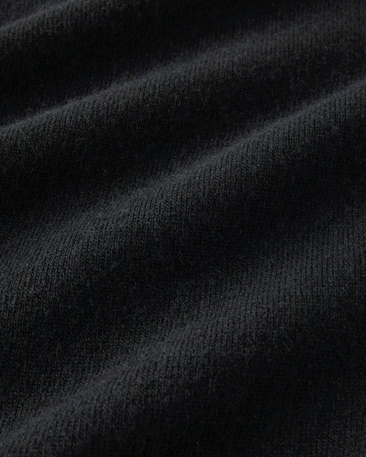 ウール混ニット・プチフリルセーター 詳細画像 ブラック 5