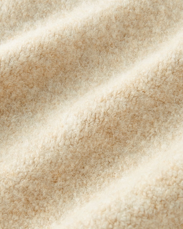 パイルニット・アルパカ混カーディガン 詳細画像 ライトベージュ 7