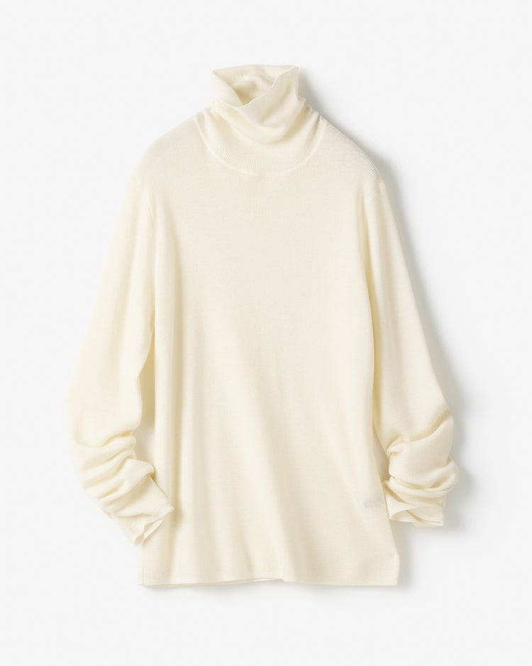 スフレウール・ノーシームタートル 詳細画像 オフホワイト 8