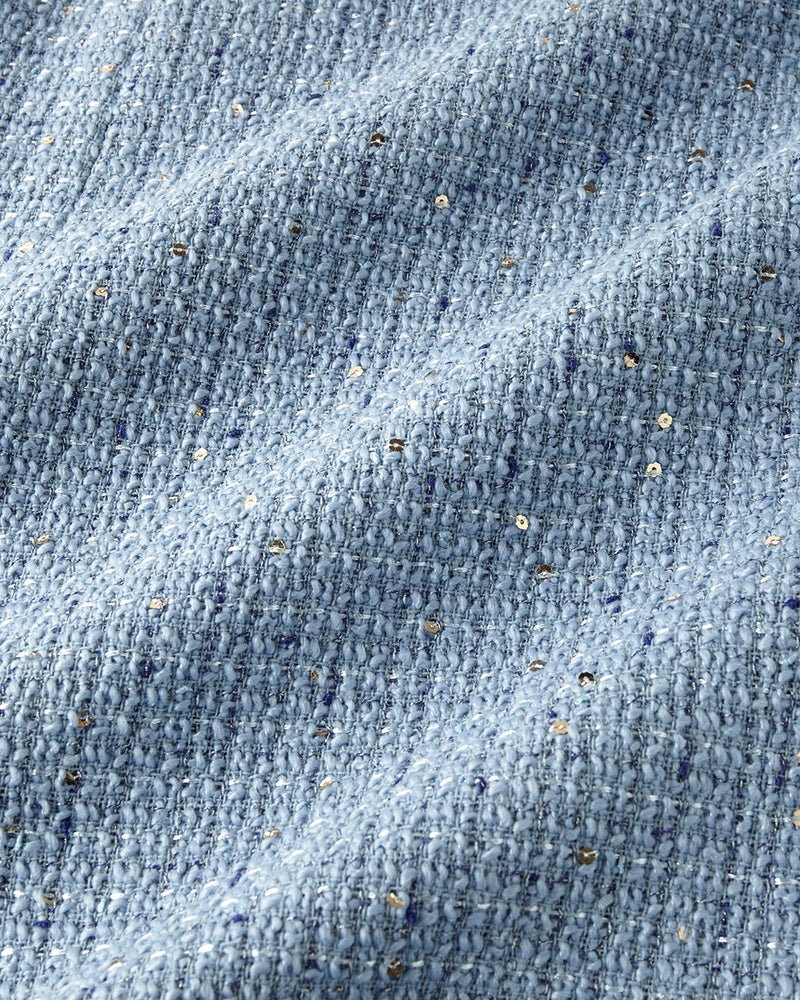 ツイーディジャカード・ミディスカート 詳細画像 ブルー 5