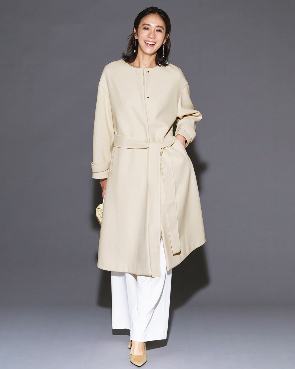 レディース コート（ベージュ）一覧/40代50代からのファッション