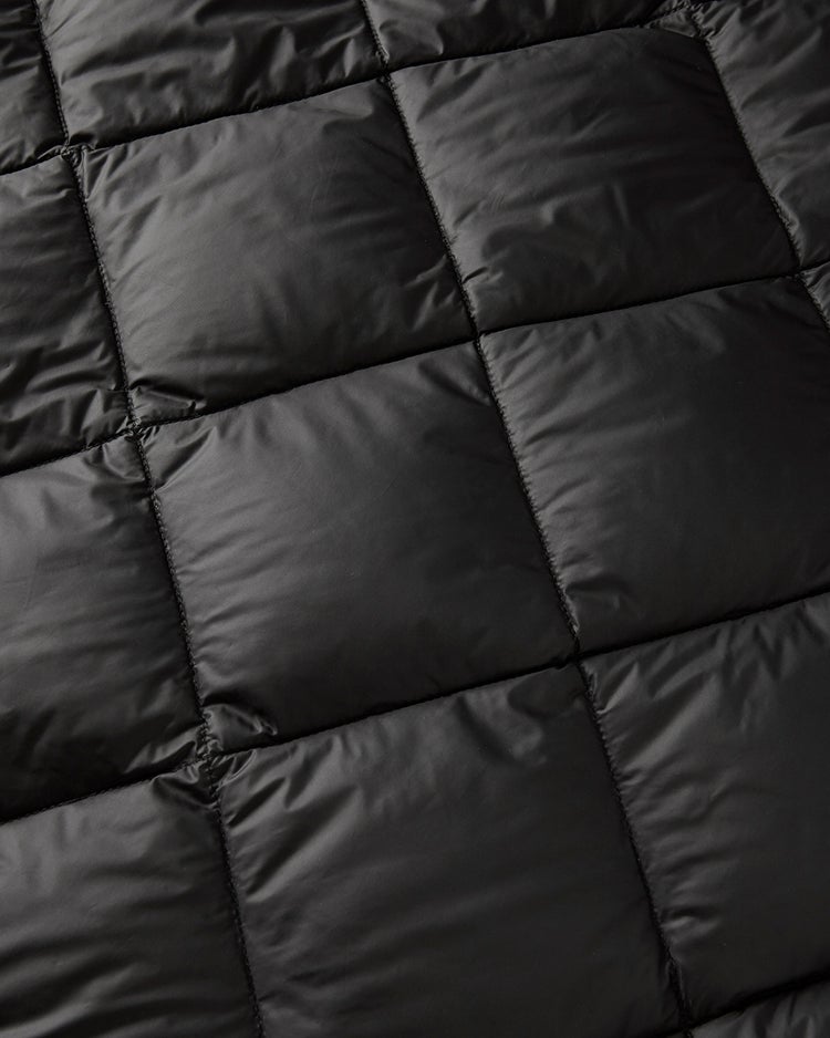 光沢タフタ・ダイヤキルトロングダウンコート 詳細画像 ブラック 2