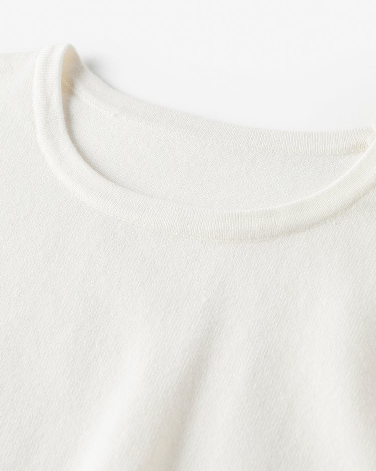 ビジューネック・アンサンブルニット 詳細画像 オフホワイト 5