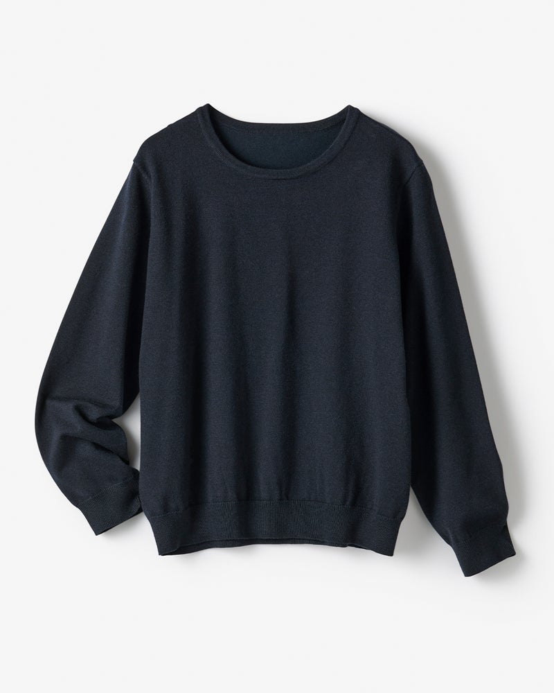 ビジューネック・アンサンブルニット 詳細画像 ネイビー 5