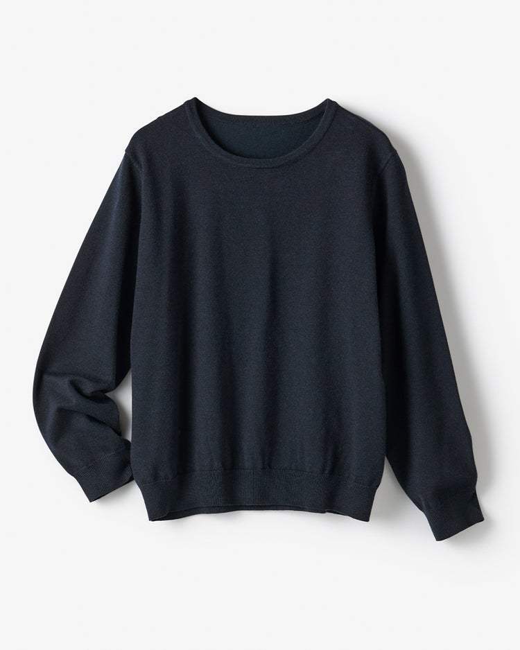 ビジューネック・アンサンブルニット 詳細画像 ネイビー 5