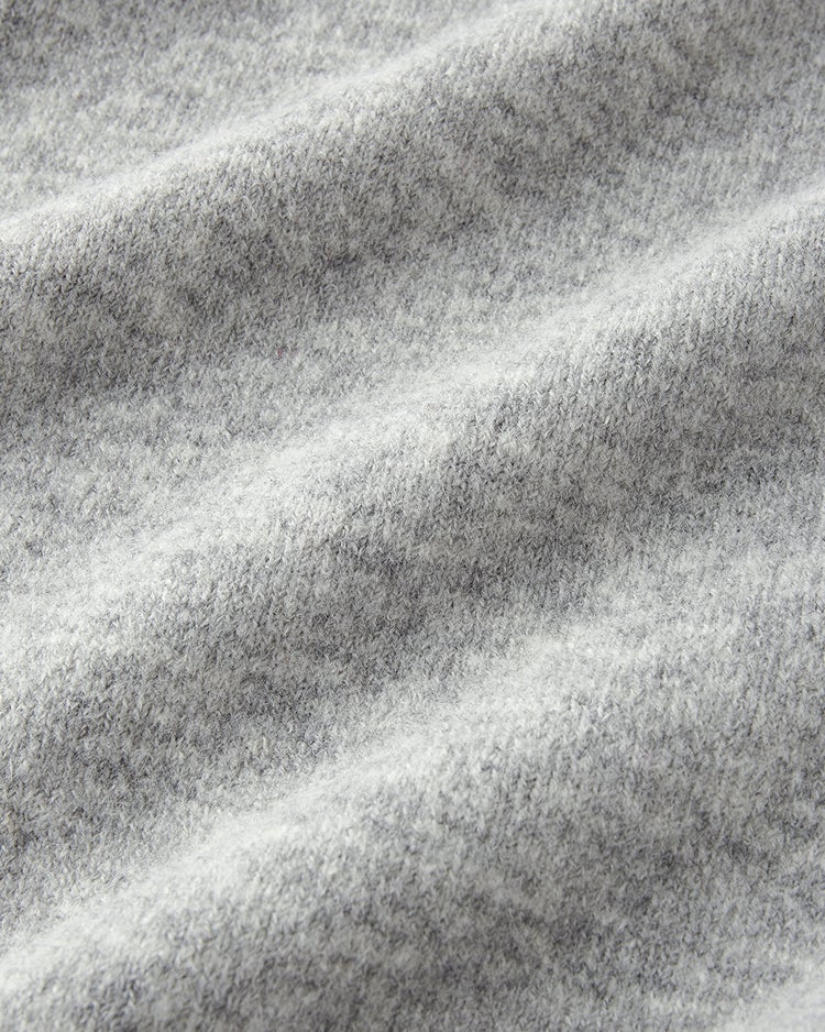 ウール混・ネックビジューセーター 詳細画像 ライトグレー 6