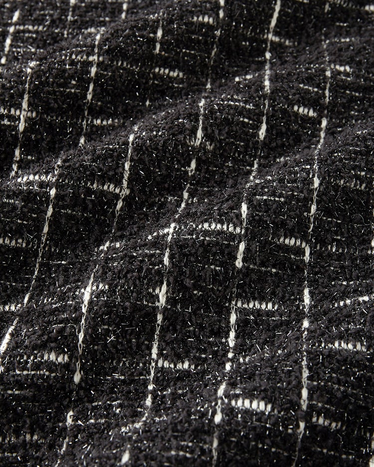 ラメチェック・ジャンパースカート 詳細画像 ブラック 3