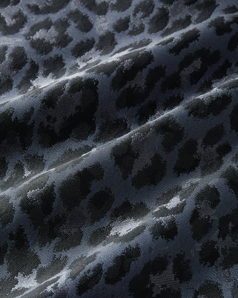 レオパードジャカード・フォルムブラウス 詳細画像 ネイビーパターン 6