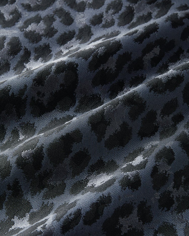 レオパードジャカード・フォルムブラウス 詳細画像 ネイビーパターン 6