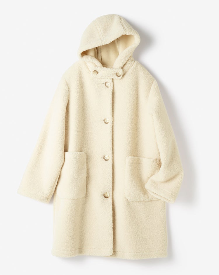 エコムートン・テディボアコート 詳細画像 ライトベージュ 10