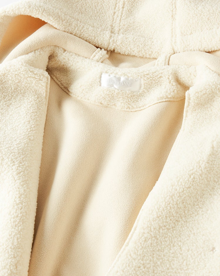 エコムートン・テディボアコート 詳細画像 ライトベージュ 4