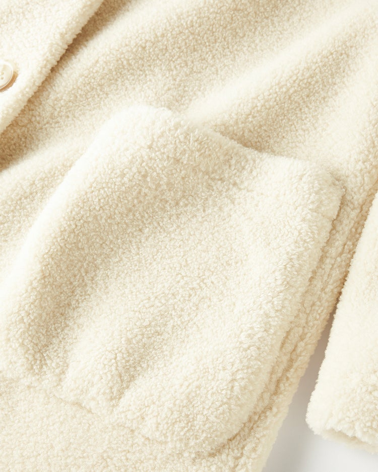 エコムートン・テディボアコート 詳細画像 ライトベージュ 5