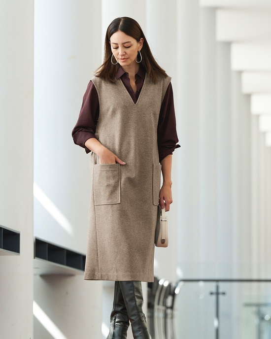 ウォームストレッチ・ジャンパースカート