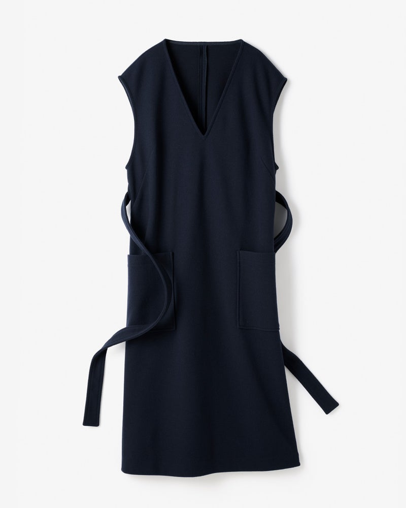 ウォームストレッチ・ジャンパースカート 詳細画像 ミッドナイトブルー 4