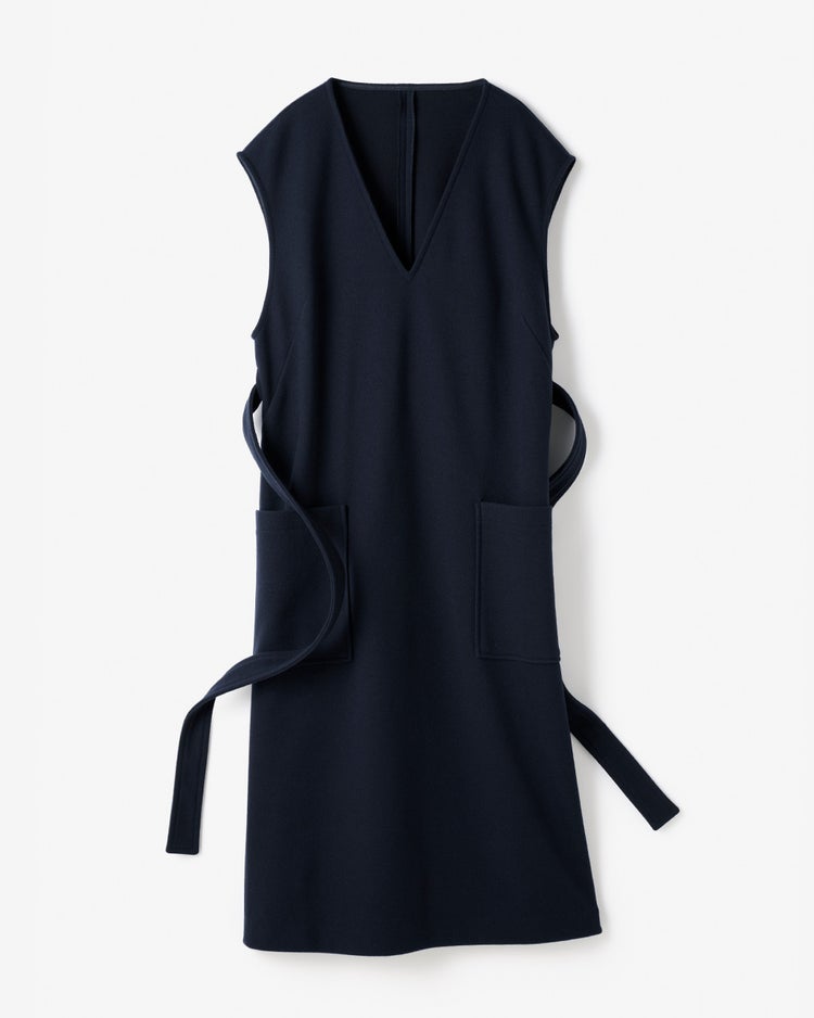 ウォームストレッチ・ジャンパースカート 詳細画像 ミッドナイトブルー 4