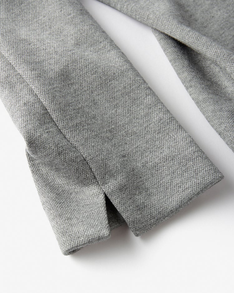 ウールタッチジャカード・Aラインワンピース 詳細画像 グレー 4