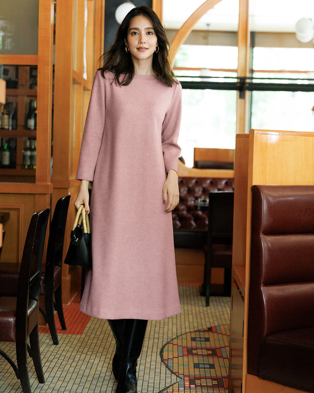 ワンピース（ピンク）一覧/40代50代からのファッション通販 DoCLASSE