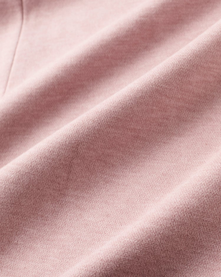 ウールタッチジャカード・Aラインワンピース 詳細画像 ピンク 5