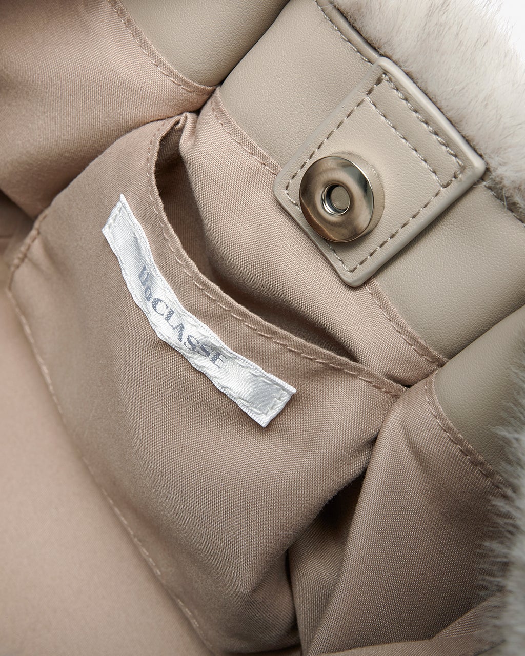 ミンクタッチファー・ギャザーバッグ/DoCLASSE