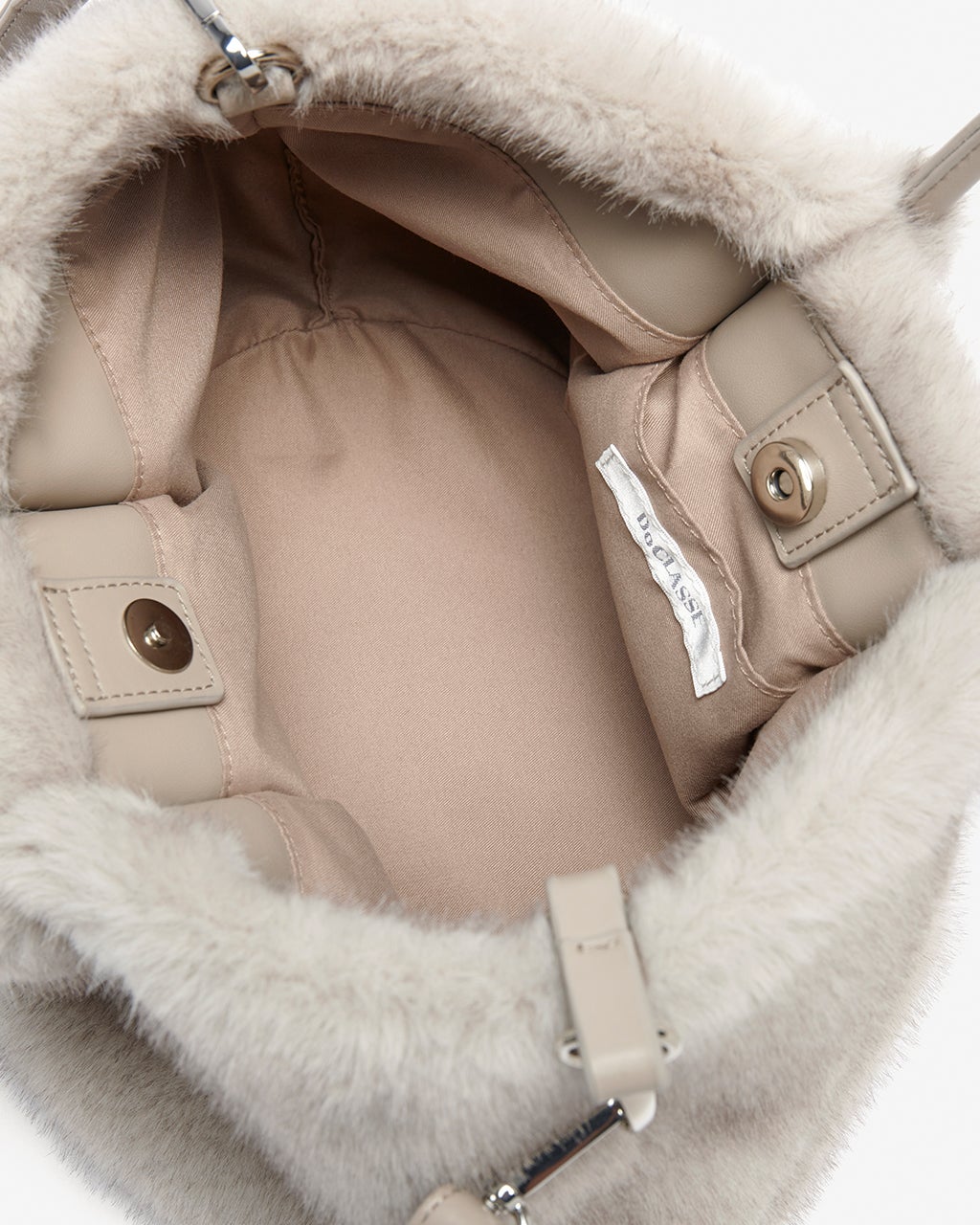 ドゥーズィエムクラスセレクト♡ミンクのバック ミンクタッチファー・ギャザーバッグ/DoCLASSE