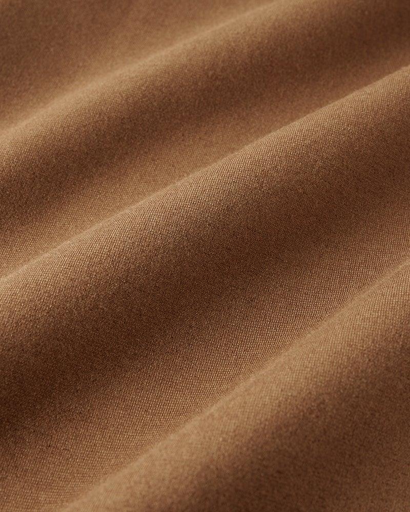 ストレッチポンチ・コクーンワンピース 詳細画像 キャメル 5