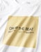 メタリックデザインＴシャツ／7分袖 詳細画像