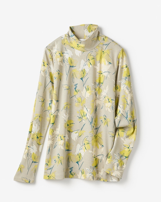 超長綿・ハイネック／柄