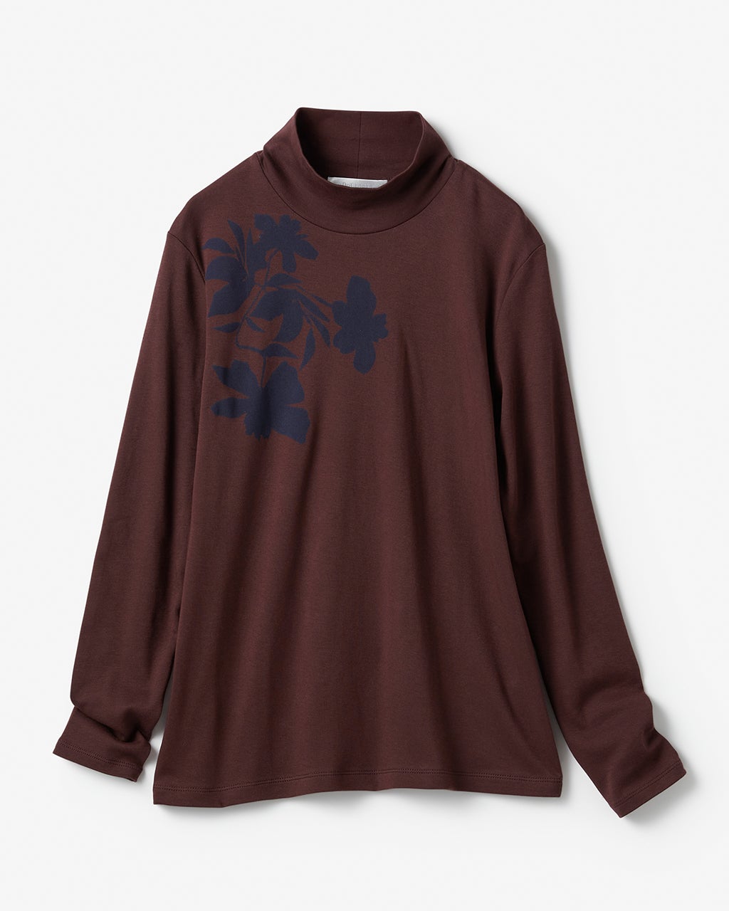 超長綿・ハイネック／プリント/DoCLASSE