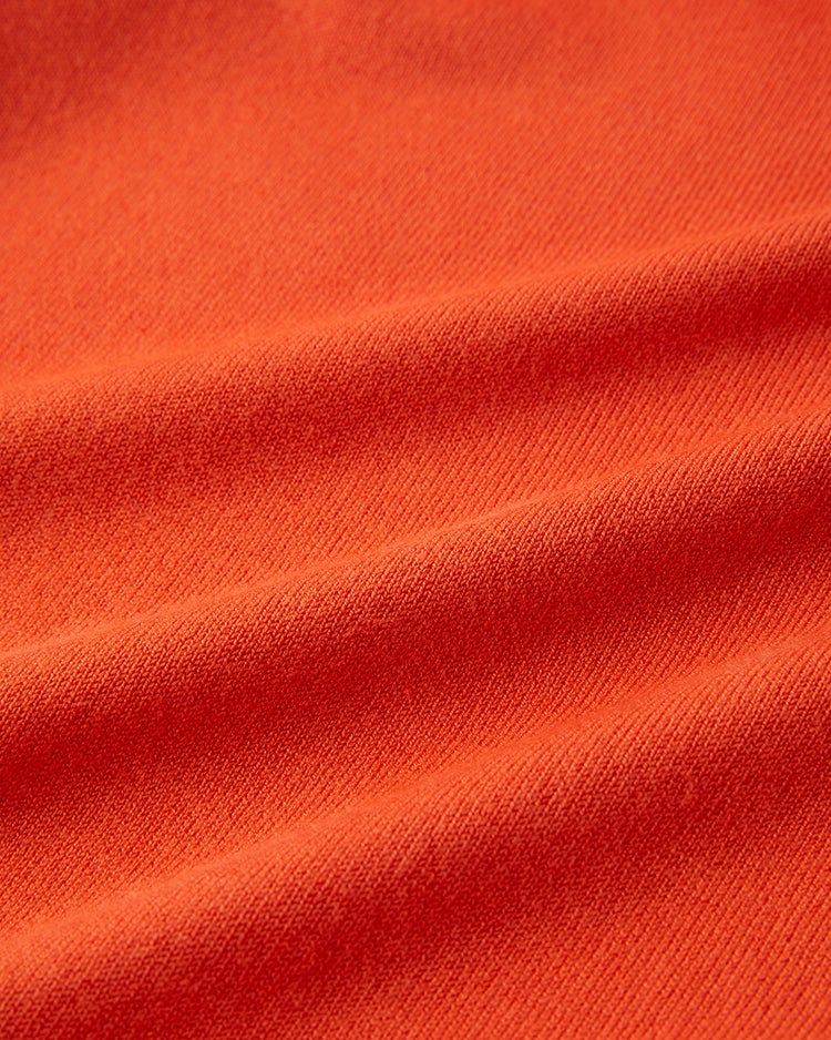 シルクフィール・レイヤード風ハイネック 詳細画像 オレンジ 4