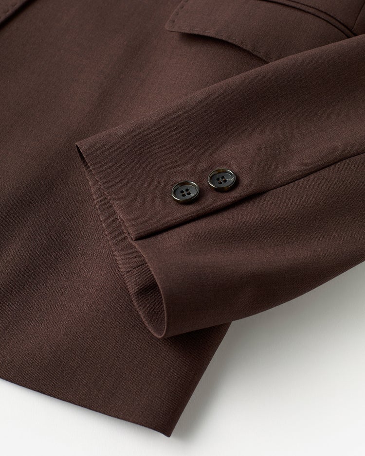 トリニティツイル・シングルジャケット 詳細画像 ダークブラウン 4