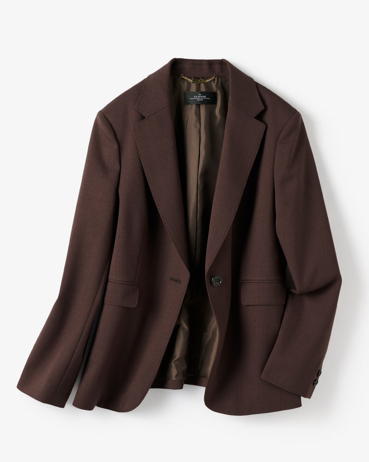 トリニティツイル・シングルジャケット 詳細画像 ダークブラウン 6