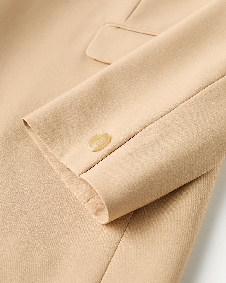 トリニティツイル・ノーカラージャケット 詳細画像 ライトベージュ 4