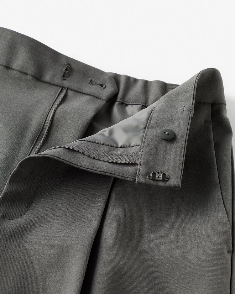 トリニティツイル・セミワイドパンツ 詳細画像 グレー 4