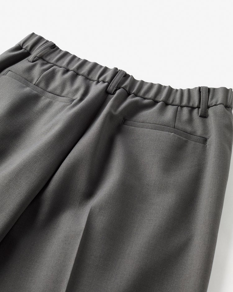 トリニティツイル・セミワイドパンツ 詳細画像 グレー 5