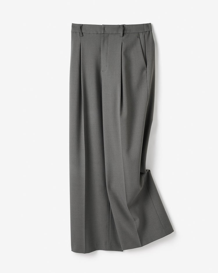 トリニティツイル・セミワイドパンツ 詳細画像 グレー 7