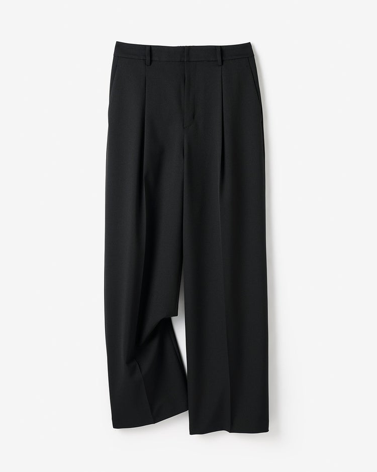 トリニティツイル・セミワイドパンツ 詳細画像 ブラック 3