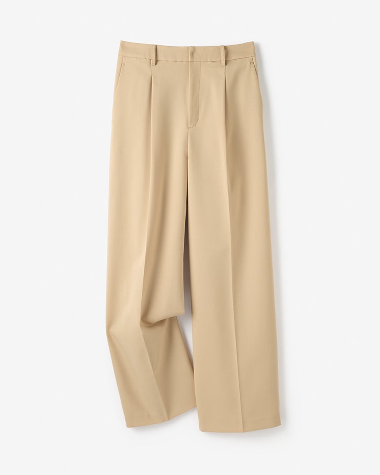 トリニティツイル・セミワイドパンツ 詳細画像 ライトベージュ 3