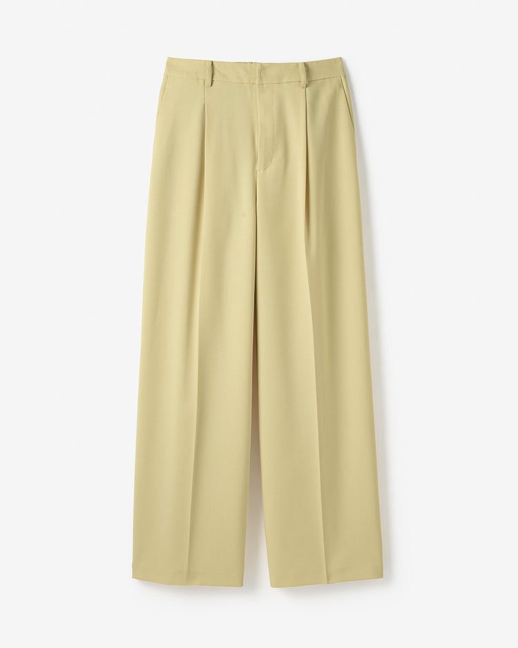 トリニティツイル・セミワイドパンツ 詳細画像 イエロー 6