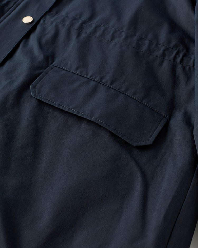 コットンブレンド・ライナー付き２WAYコート 詳細画像 ネイビー 5