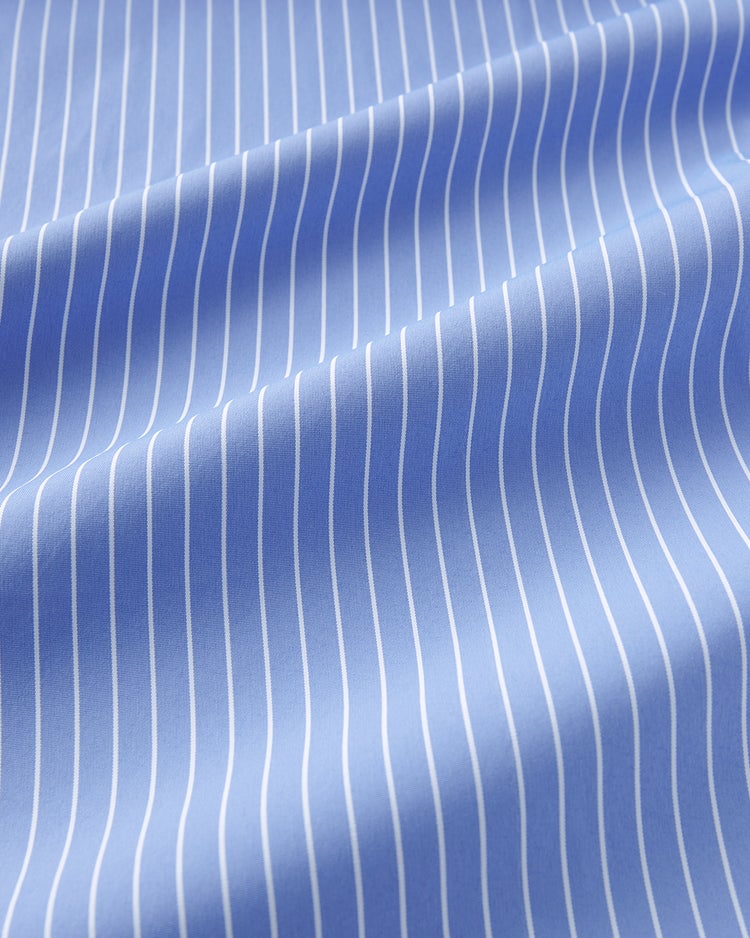 UVイージーケア・シャツワンピース 詳細画像 サックス・パターン 3