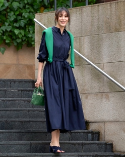 UVイージーケア・シャツワンピース