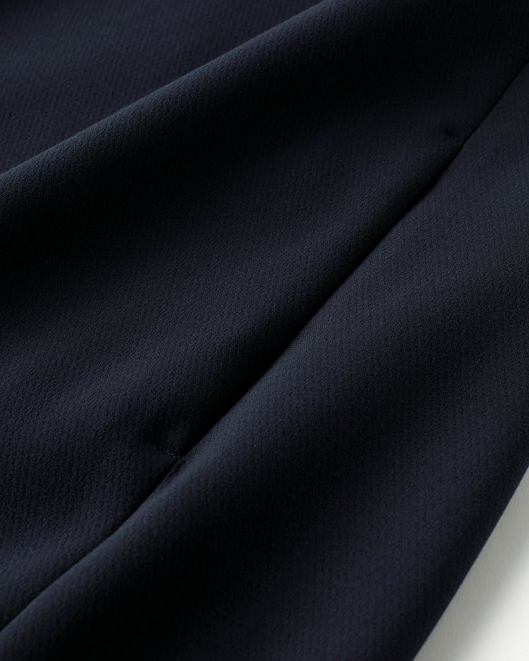 二重織カルゼ・2WAY衿ワンピース 詳細画像 ダークネイビー 5