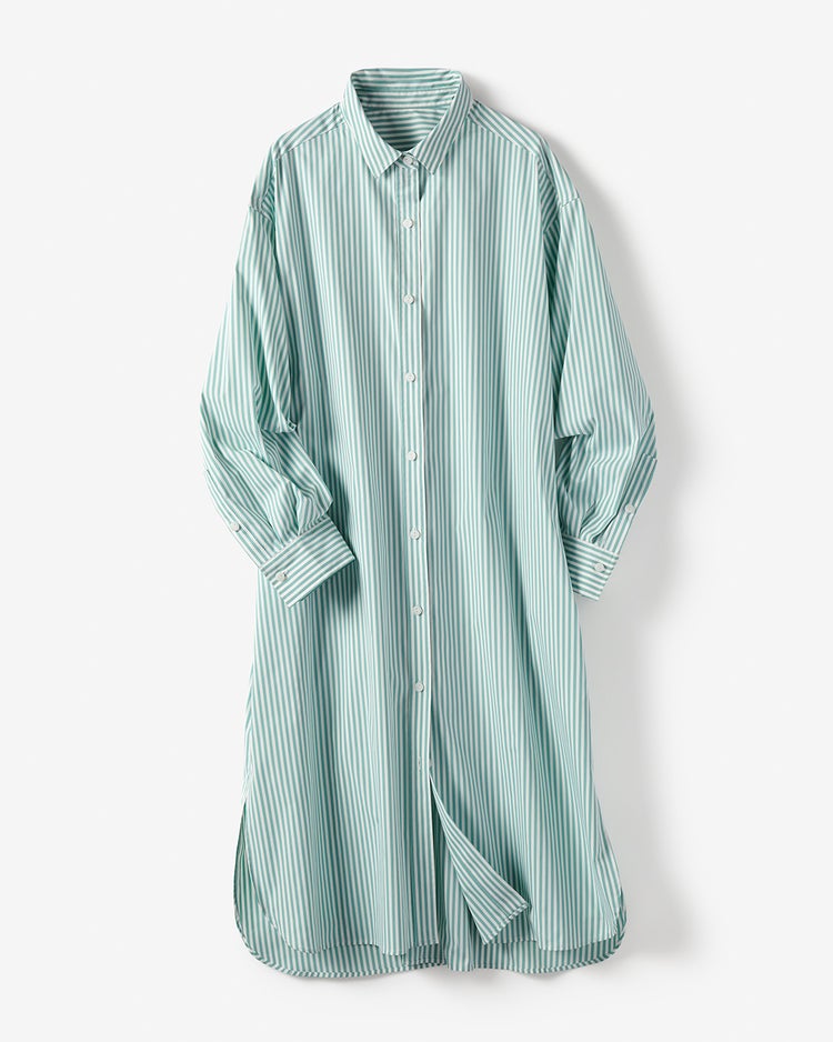 UVイージーケア・チュニックシャツ 詳細画像 グリーン・パターン 2