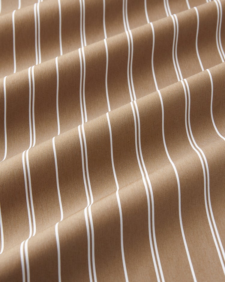 UVイージーケア・ベルト付きシャツワンピース 詳細画像 ブラウンパターン 3