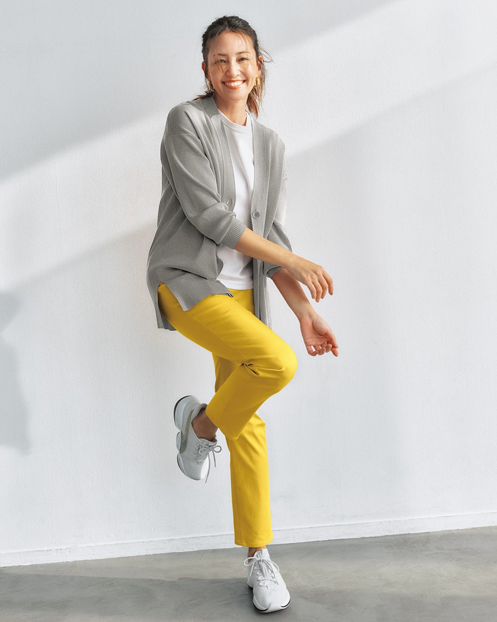 レディース パンツ（イエロー）一覧/40代50代からのファッション通販